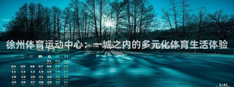 yy易游官网下载：徐州体育运动中心：一城之内的多元化