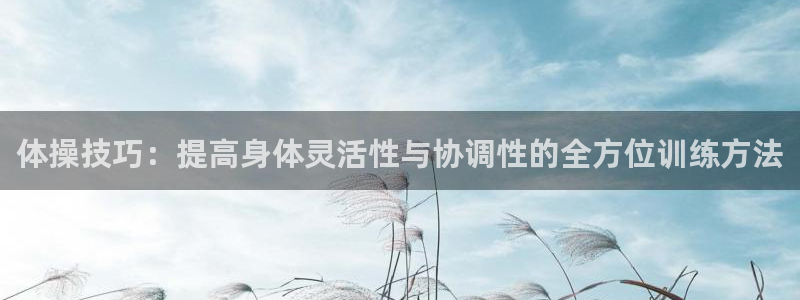 yy易游官网下载平台注册：体操技巧：提高身体灵活性与